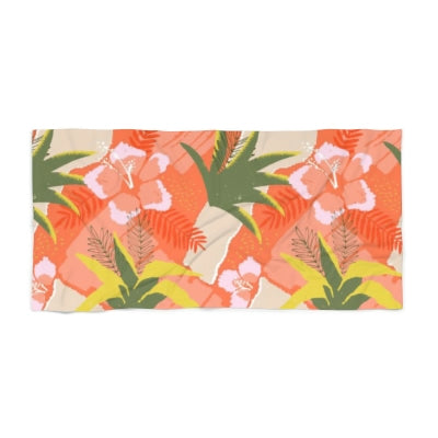 Beach Towel - Hibiscus